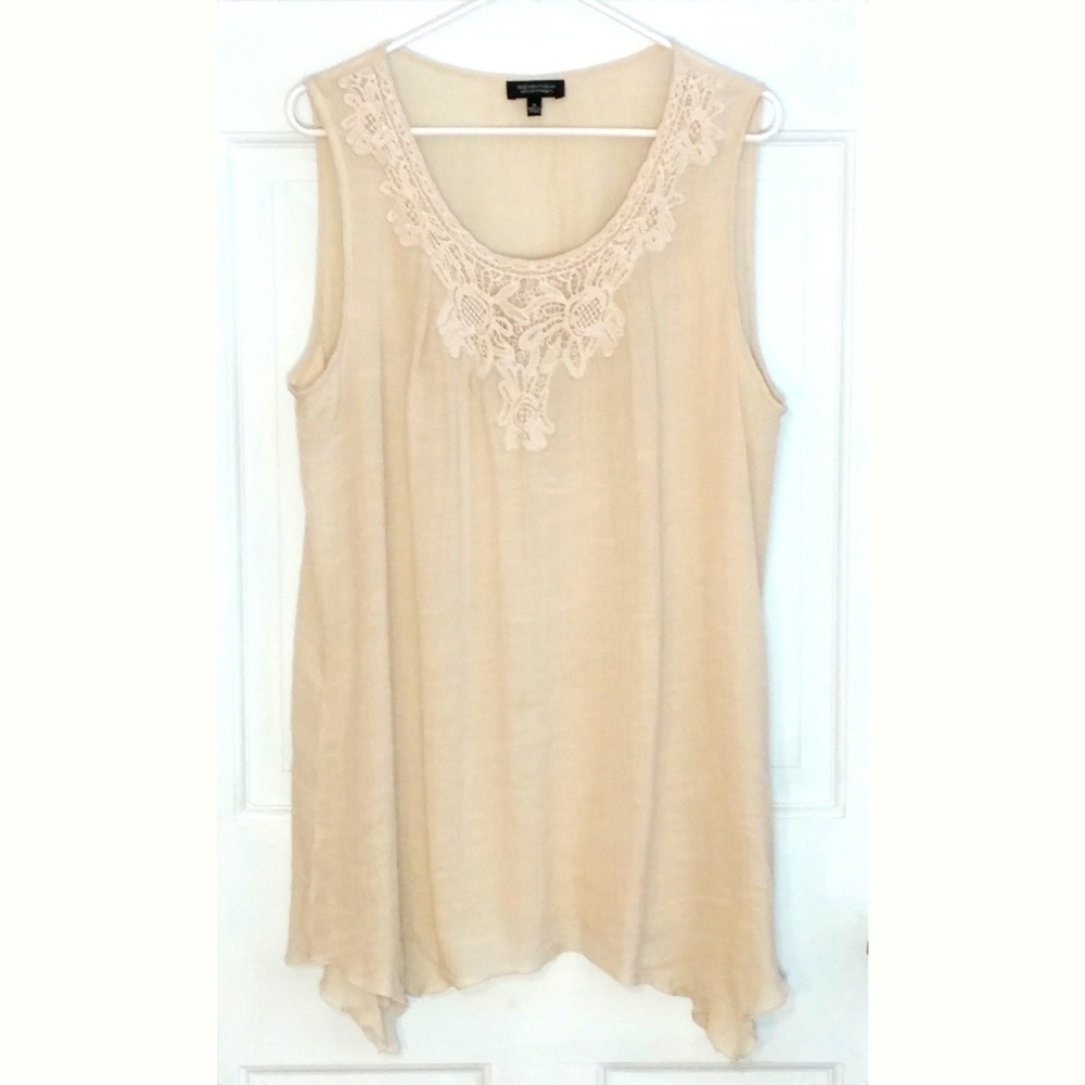 Spense Woman Tunic Top 1X Lagenlook EUC